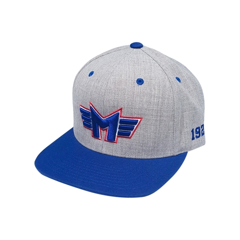 Kšiltovka Motor 1928 Classic Snapback – šedá/modrá  
